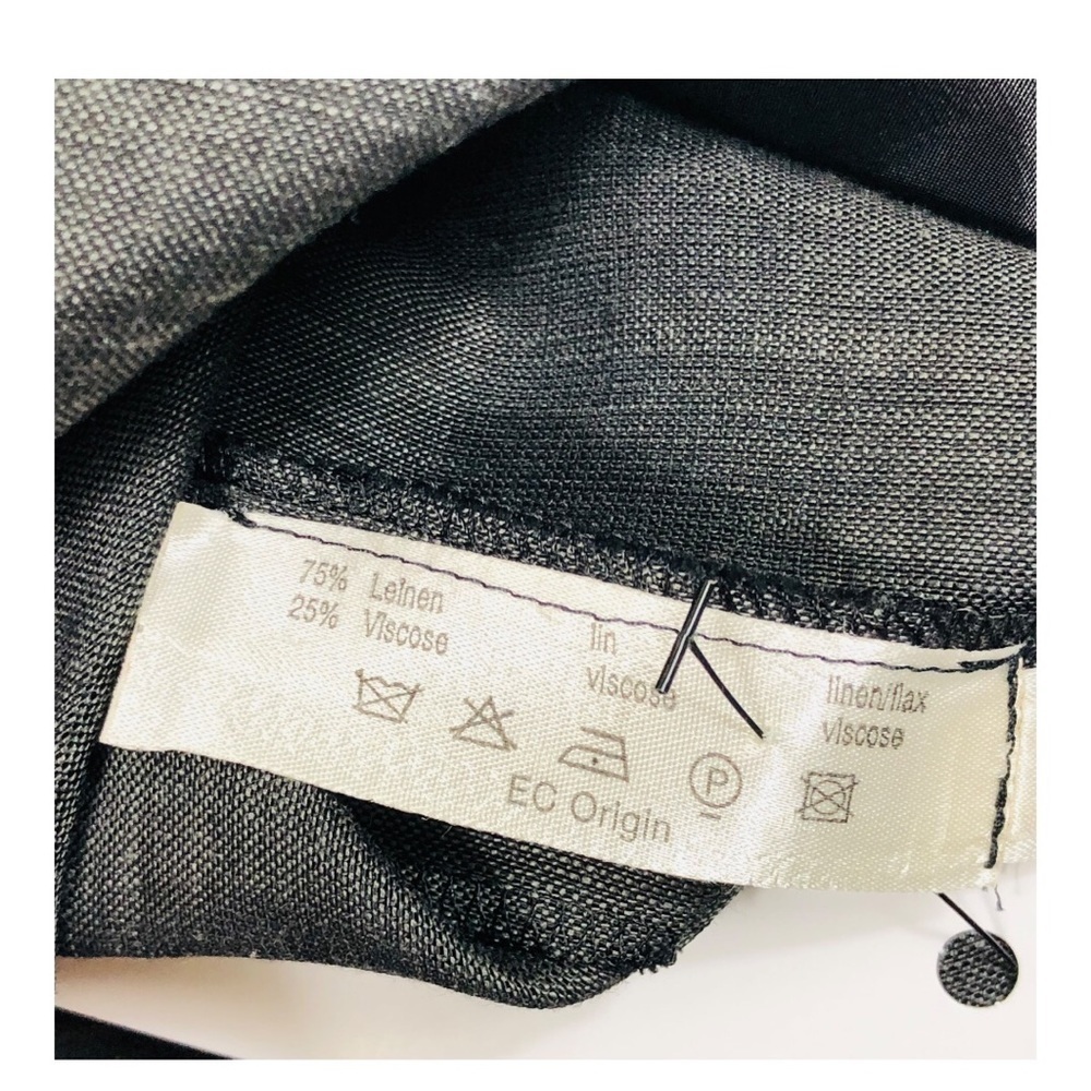 Akris Punto Linen Brown Pencil Skirt - Picture 12 of 12
